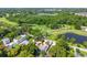 Serene aerial view with lush golf course and water at 3637 Dubsdread Cir, Orlando, FL 32804