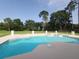 Private in-ground pool with a spacious deck, perfect for outdoor relaxation and entertaining at 4760 Ohio Ave, Sanford, FL 32771