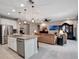 Spacious open concept kitchen and living area perfect for modern living at 5018 Tupelo Ct, Minneola, FL 34715