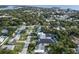This charming neighborhood features homes with swimming pools and is surrounded by lush vegetation at 507 S Pine St, New Smyrna Beach, FL 32169