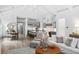 Open-concept living area with dining room, and kitchen, perfect for entertaining at 507 S Pine St, New Smyrna Beach, FL 32169