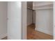 Walk-in closet with shelving and hardwood floors, perfect for organization at 622 S Ingraham Ave, Lakeland, FL 33801