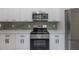 Modern kitchen features stainless steel appliances, white cabinets, sleek countertops, and stylish hardware at 622 S Ingraham Ave, Lakeland, FL 33801