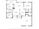 Detailed floor plan showcasing the layout and dimensions of the home's rooms at 625 Nighthawk Cir, Winter Springs, FL 32708
