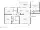 Detailed floor plan showcasing the layout of the home, including bedrooms, bathrooms, and living areas at 7609 Winter Shade Dr, Orlando, FL 32822