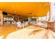 Outdoor patio seating with ample tables, chairs, and bar area for dining and socializing at 7951 Haverhill Way, Kissimmee, FL 34747