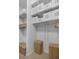 This organized closet offers wire shelving and storage at 8615 N Rindge Rd, Polk City, FL 33868