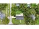Bird's eye view of house featuring green lawn and inviting outdoor space at 897 Shed St, Oviedo, FL 32765