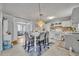 Functional kitchen with a connecting dining area, offering a practical and convenient space for meal preparation and dining at 906 25Th Nw St, Winter Haven, FL 33881