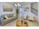 Inviting living room features modern decor, comfortable seating, and an open layout connecting to other areas at 9422 Jaywood Rd, Winter Garden, FL 34787