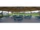 Community picnic pavilion with multiple tables and benches, ideal for gatherings and outdoor dining at 9422 Jaywood Rd, Winter Garden, FL 34787