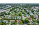 Aerial view of a neighborhood with mature trees and well-maintained homes at 9833 Tattersall Ave, Orlando, FL 32817