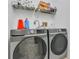 This laundry room includes a Samsung washer and dryer set at 9833 Tattersall Ave, Orlando, FL 32817
