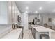 Beautiful kitchen with stainless steel appliances and long counter and cabinets at 1020 Taproot Dr, Winter Springs, FL 32708