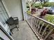 Patio seating area with furniture, offering a tranquil outdoor space at 11568 Westwood Blvd # 1015, Orlando, FL 32821