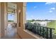 Spacious covered balcony with outdoor seating and scenic views of the surrounding cityscape at 140 E Morse Blvd # J, Winter Park, FL 32789
