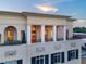 Detailed building exterior with white columns and balcony space at 140 E Morse Blvd # J, Winter Park, FL 32789