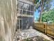 Screened patio with a fenced yard providing a relaxing outdoor space at 1404 Oak Pl # A, Apopka, FL 32712