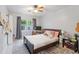 Bedroom with a ceiling fan, and a window for natural light at 1770 Chinook Trl, Maitland, FL 32751