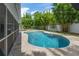 Backyard with a pool and mature landscaping for privacy at 1770 Chinook Trl, Maitland, FL 32751