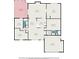 Detailed floor plan showcasing the layout of the home, including room dimensions and spatial relationships at 2003 Bentwood Dr, Winter Park, FL 32792