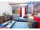 Themed bedroom features two twin beds and a large castle mural at 3004 Protagonist St, Kissimmee, FL 34746