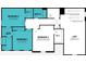 Upstairs floor plan featuring bedrooms, loft, and bathroom layouts for optimal living at 3448 Douglas Fir Dr, Apopka, FL 32703