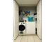 Convenient laundry room with modern washer and dryer, plus storage for supplies at 4364 White Pine Ave # 3, Orlando, FL 32811
