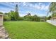 Expansive backyard with lush green grass, perfect for outdoor activities and relaxation at 663 Romano Ave, Orlando, FL 32807