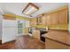 Cozy kitchen with tile flooring, ample cabinet space, and modern appliances at 663 Romano Ave, Orlando, FL 32807