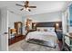 Comfortable main bedroom with en-suite bathroom at 701 Little Hampton Ln, Gotha, FL 34734
