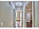 Hallway leading to bedrooms at 7504 Willow Wisp E Dr, Lakeland, FL 33810