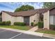 Inviting condo exterior with manicured landscaping, a walkway, and visible unit numbers for easy identification at 101 Grand Plaza Dr # A40, Orange City, FL 32763