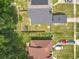 This is a nice backyard of a home showcasing the surrounding foliage and property lines at 10460 Riva Ridge Trl, Orlando, FL 32817