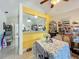 The dining area is adjacent to a kitchen, blending into the home's open layout at 10460 Riva Ridge Trl, Orlando, FL 32817
