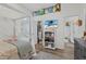 Bedroom featuring a canopy bed and a view into the walk-in closet at 1141 Waldorf Ct, Winter Springs, FL 32708