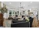 Airy living room featuring neutral color palette, wood floors and flooded with natural light at 1141 Waldorf Ct, Winter Springs, FL 32708