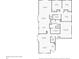 Detailed floor plan showcasing the layout of the home, including bedrooms, bathrooms, and living spaces at 13826 Mirror Lake Dr, Orlando, FL 32828