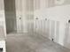 Interior view of an unfinished kitchen featuring drywall at 2379 Broadbrook Drive, St Cloud, FL 34771