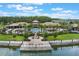 A stunning community pool with a splashpad, beach entry, and plenty of seating areas at 2696 Giardino Loop, Kissimmee, FL 34741