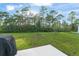 Expansive backyard with lush greenery and trees for privacy at 3941 Willowbrook Dr, Edgewater, FL 32141