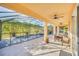 Outdoor lanai boasts a private pool and ample seating for relaxation and entertainment at 8622 La Isla Dr, Kissimmee, FL 34747
