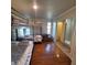 Bedroom with three sets of bunk beds and an en-suite bathroom at 10012 Lake Louisa Rd, Clermont, FL 34711