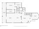 Detailed floor plan showcasing the layout of the first floor, including the living room, kitchen, and primary bedroom at 10078 Hampshire Oaks Dr, Orlando, FL 32825