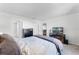Spacious bedroom boasts great natural light and ensuite bathroom access at 1126 Villa Ln # 91, Apopka, FL 32712