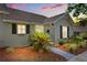 Inviting home exterior featuring tidy landscaping, a walkway, and neutral siding at 1126 Villa Ln # 91, Apopka, FL 32712
