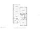 Layout showcasing the room sizes, kitchen, bathroom, living areas, and room placements at 1126 Villa Ln # 91, Apopka, FL 32712
