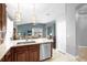 Spacious kitchen island that looks into the living area of the home at 1171 Lebanon Ct, Sanford, FL 32771
