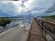 Lakeside view of a pond, and walking dock highlighting waterfront living and recreation at 15208 Avenue Of The Arbors, Winter Garden, FL 34787