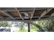 Covered patio with a ceiling fan and scenic views of the nearby landscape at 1717 Se 190Th Ave, Silver Springs, FL 34488
